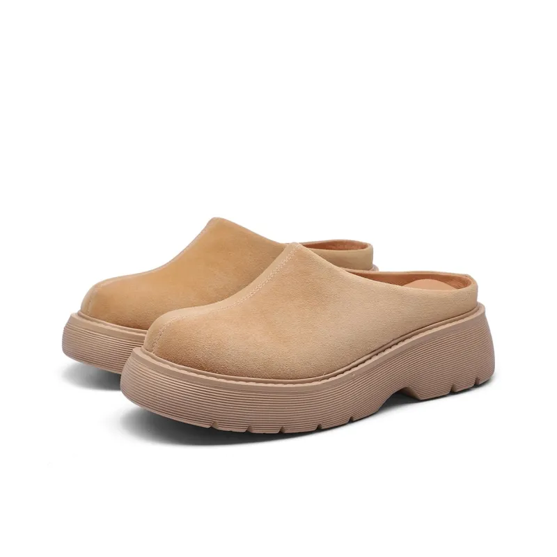 TASMAN AUS Closed Toe Slippers Women's Khaki-2
