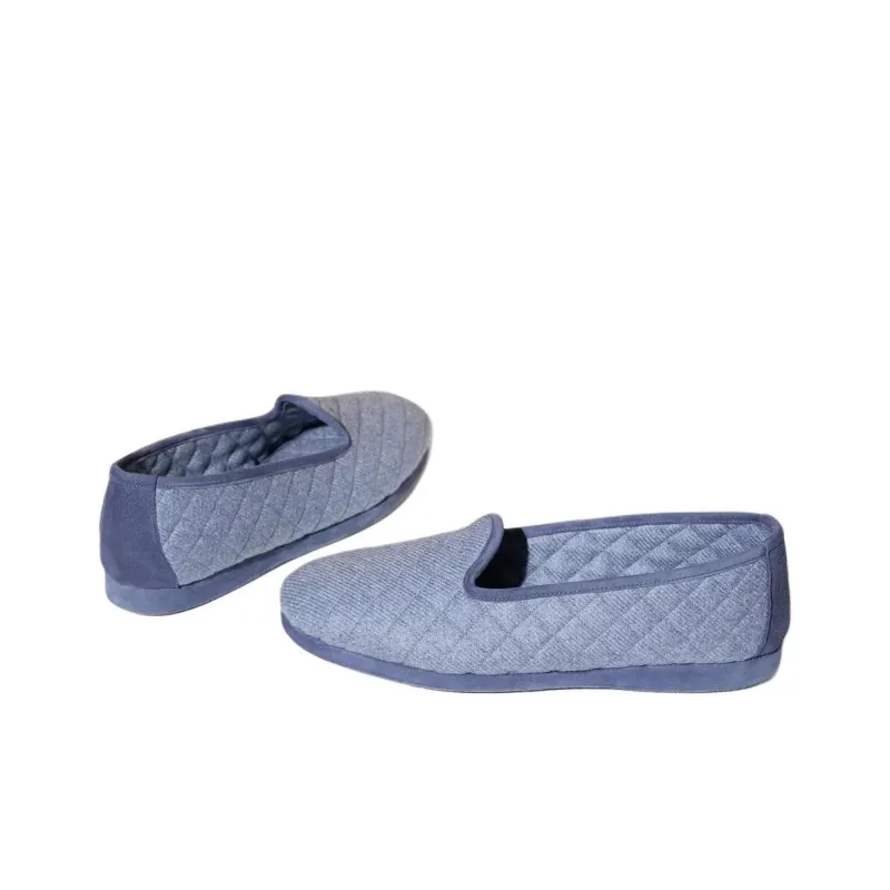 Loro Piana Classic Loafers Men's Blue-3