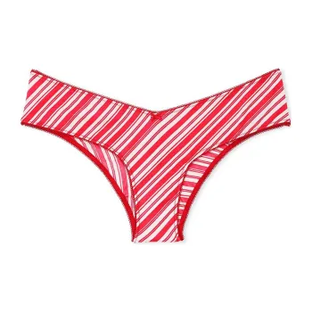Victoria's Secret Underpants Women's 1 Pack Red Stripes