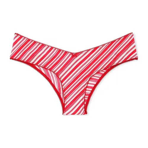 Victoria's Secret Underpants Women's 1 Pack Red Stripes