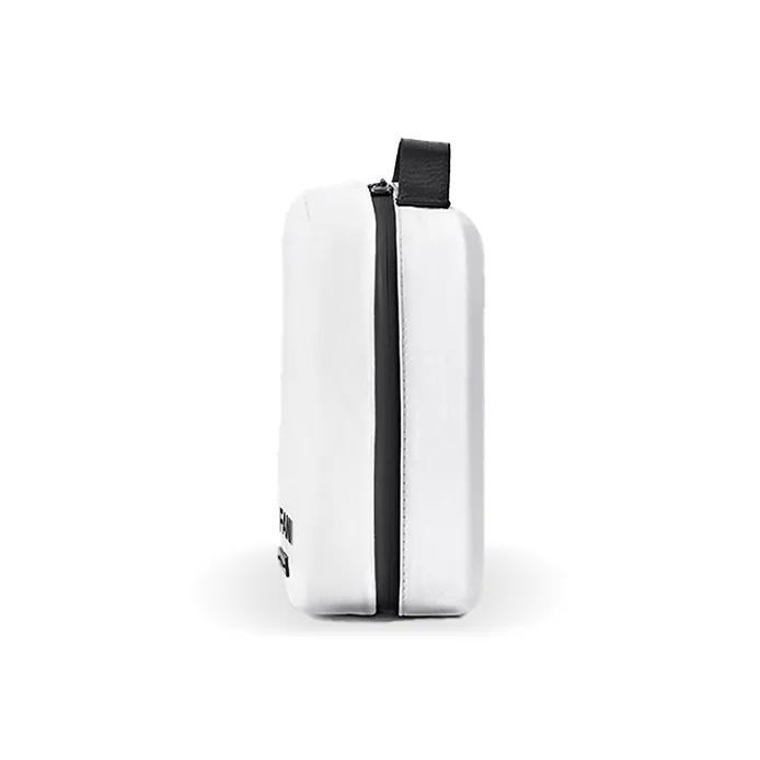 FANJI Polyurethane Toiletry Bag Unisex White-1