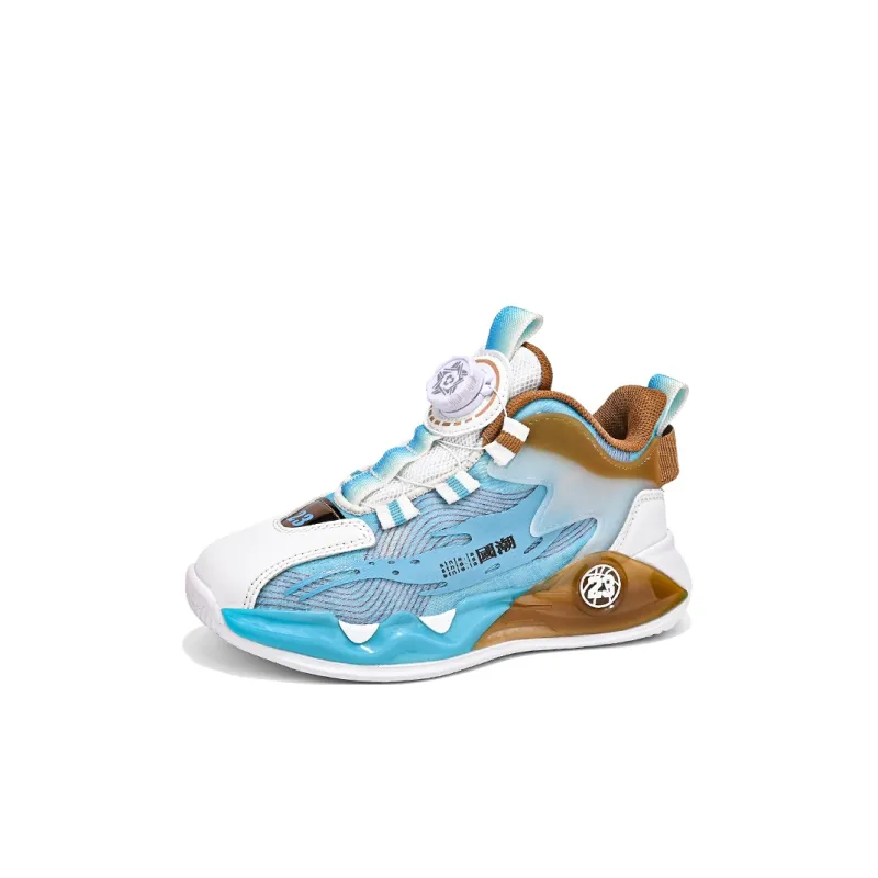 FIRS Kids Durable Breathable Low Top Children's Basketball Shoes Kids'-9