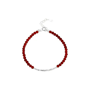 Heart Grass Agate Bracelets Women's