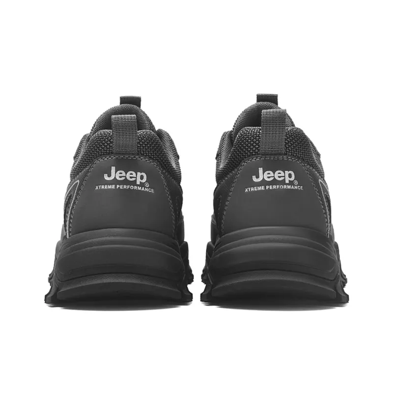 Jeep Hiking / Trekking Shoes Men Low Top Gray-4