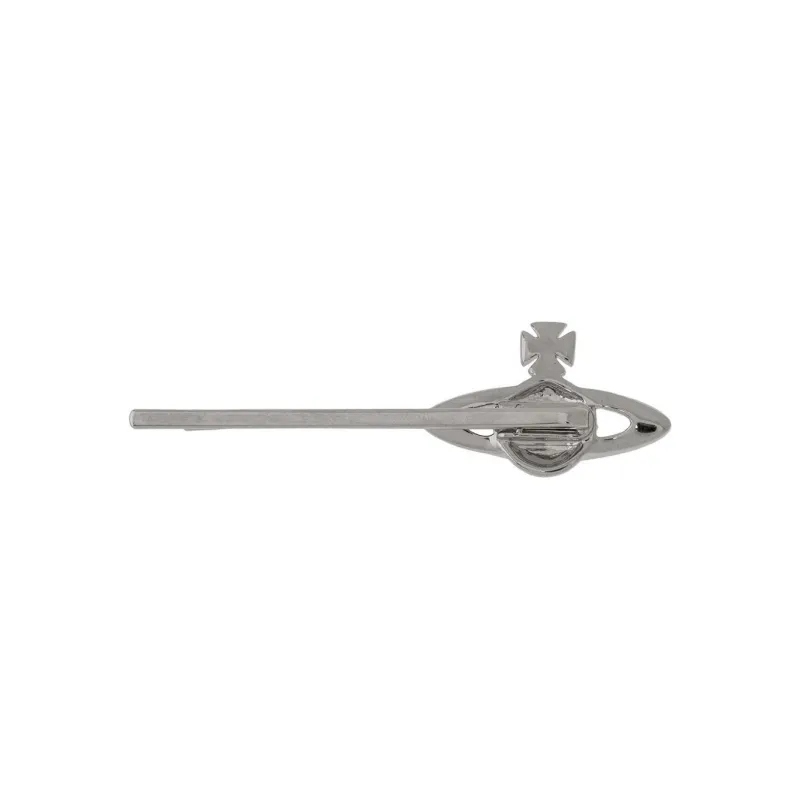 Vivienne Westwood Orb Plaque Embellished Hair Clip-1