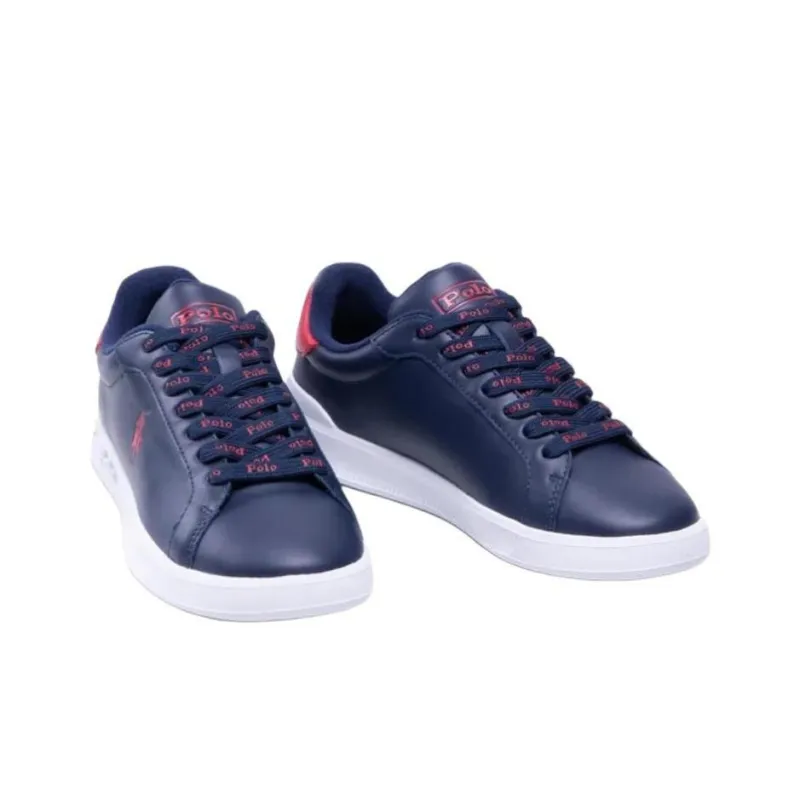 Polo Ralph Lauren HRt Ct II Low Top Skateboard Shoes Men's Blue-3