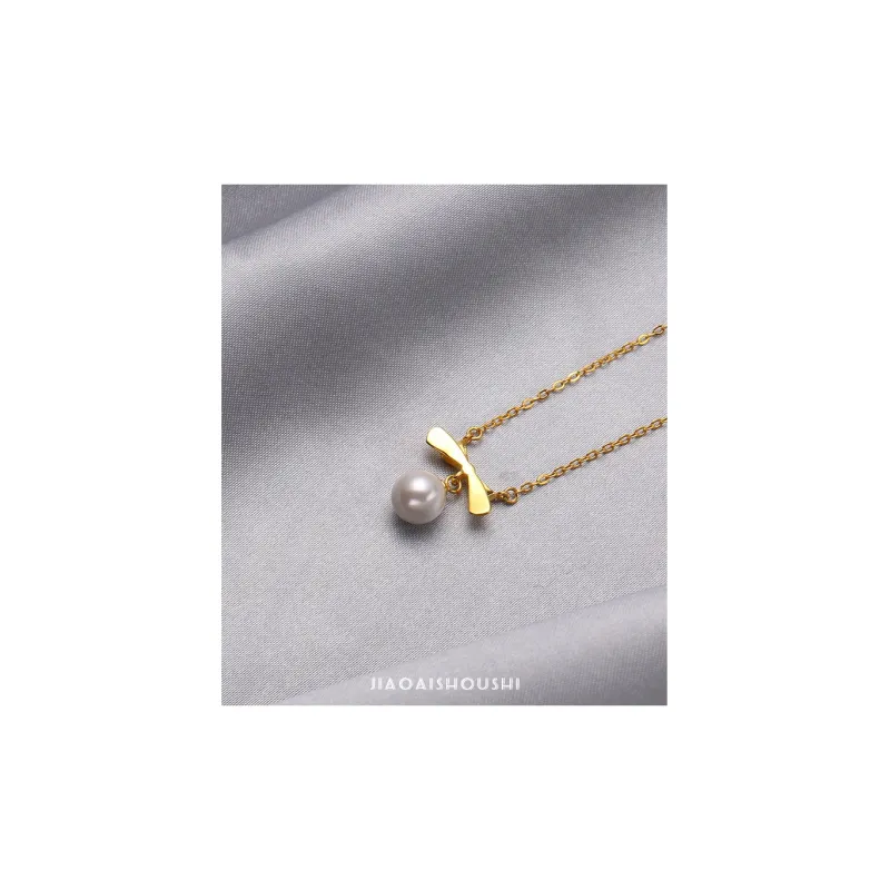 DFALLA S925 Silver/pearl Oyster Beads Necklaces Women's-2