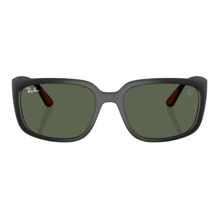 RayBan Peek Square Sunglasses Unisex Matte Black-1
