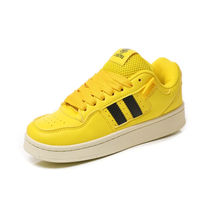 DD&OO Warm Wear-Resistant Lightweight Breathable Low-Top Skateboard Shoes Unisex White-13
