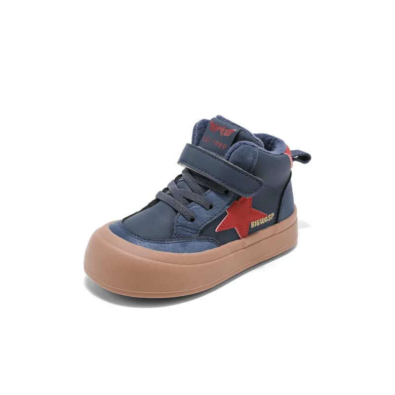 BIG WASP Anti Slip And Wear Resistant Warm High Top Kids' Skateboarding Shoes Kids'-14