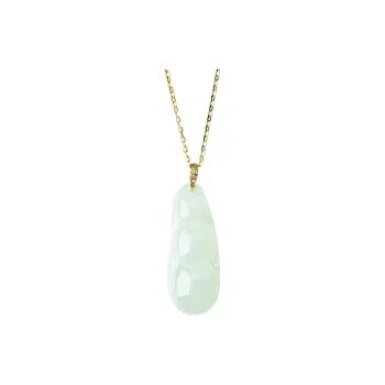 Honglangji Ice Glutinous Jadeite Necklace Women's