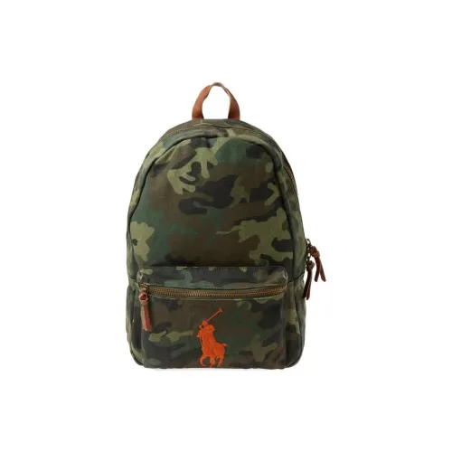 Polo Ralph Lauren Canvas Backpack Men's Green Camouflage