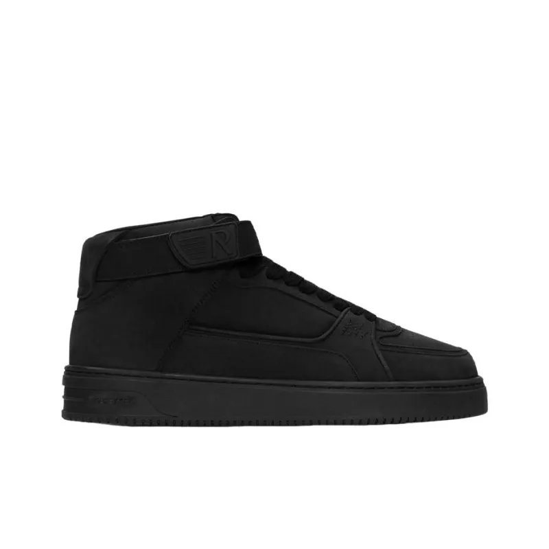 REPRESENT Ape Mid Top Stylish Skateboarding Shoes Men's Black-1