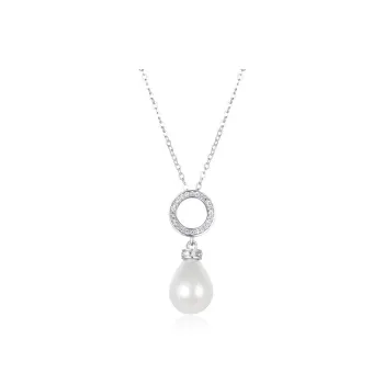 DFALLA S925 Silver/pearl Oyster Beads Necklaces Women's