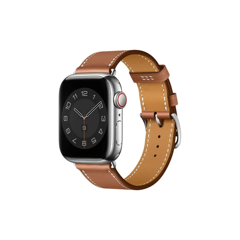 ZHENGGUANG Watch Band Apple Compatibility 41mm Genuine Leather Material-3