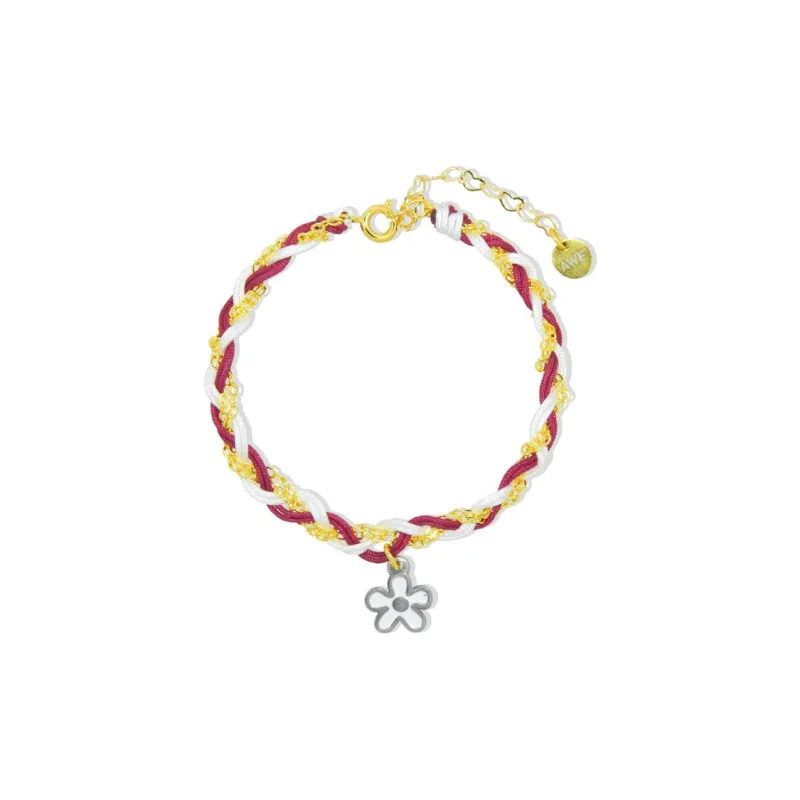 AWE Titanium Steel Wish Red String Woven Hand Rope Unisex Red-6