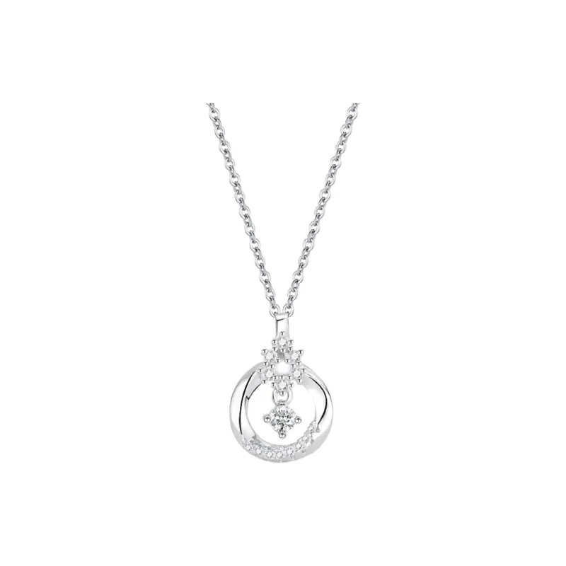 BLANK IN BLANK Zircon Necklaces Women's Anniversary Birthday Bestie Gift Girl-0