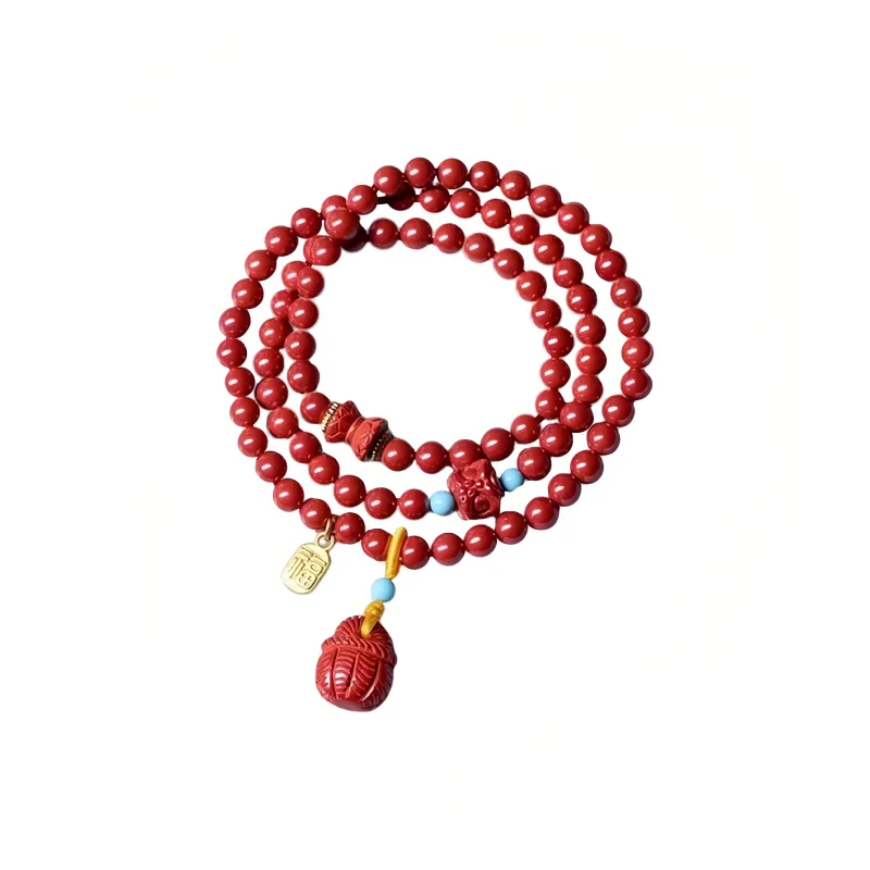 Stone On The Line Cinnabar Bracelets Unisex-0