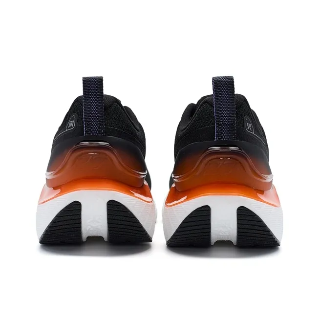 XTEP Wind And Fire 27 Generations Running Shoes Men Low Top Black/Orange Sweet Persimmon-4