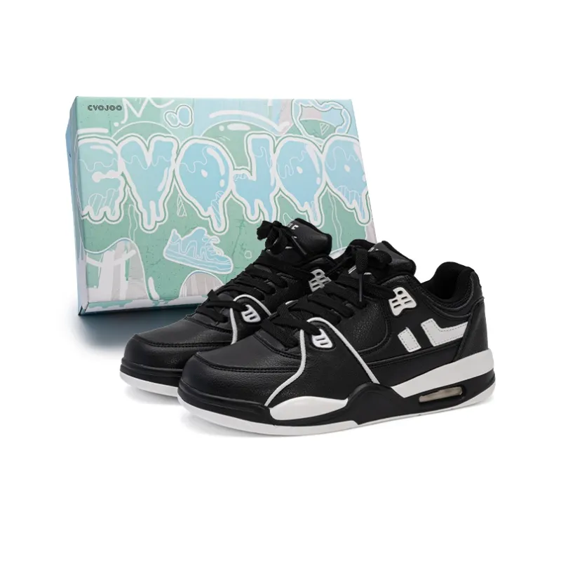 CVOJOO Puffy Shoes Low Top Skateboard Shoes Unisex-10