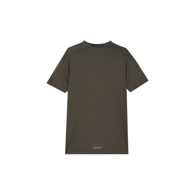 Adidas T Shirts Men Brown-1