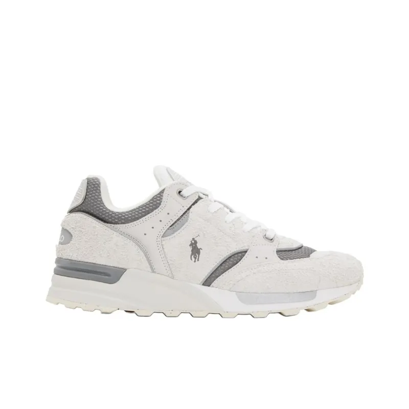 Polo Ralph Lauren Trackster 200 Low-Top Casual Shoes Men's White-1