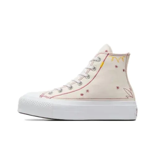 Chuck Taylor All Star Women's rose converse Lift Platform High 'Western Stitch' Women's