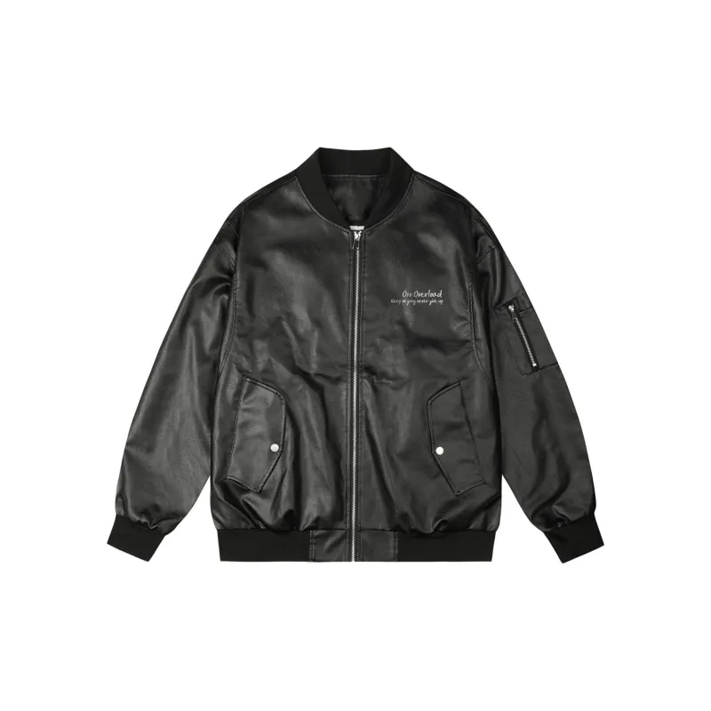 OXO OVERLOAD Leather Jacket Unisex-1