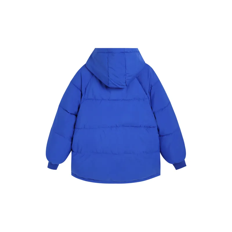 HEFENGJINYU Puffer Jacket Women's Klein Blue-1