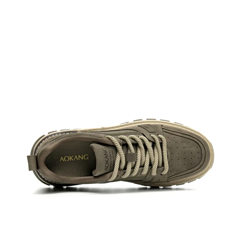 AOKANG Dunk Series Height Increasing Wear-Resistant Slip-Resistant Low-Top Skateboard Shoes Men's Exclusive Box-9