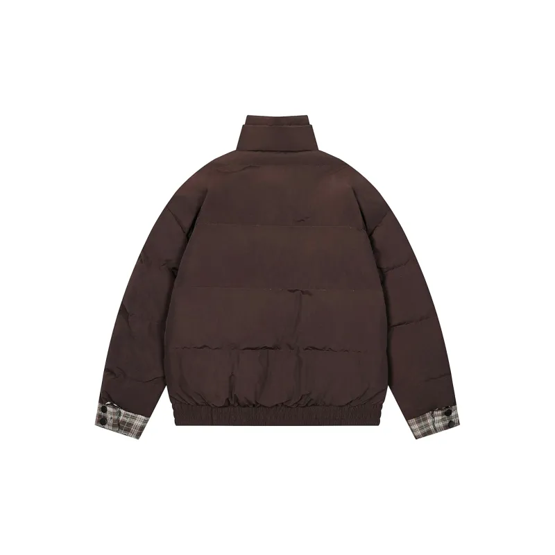PAZZO Fashion Design Loose Fit Versatile Puffer Jacket Unisex-3
