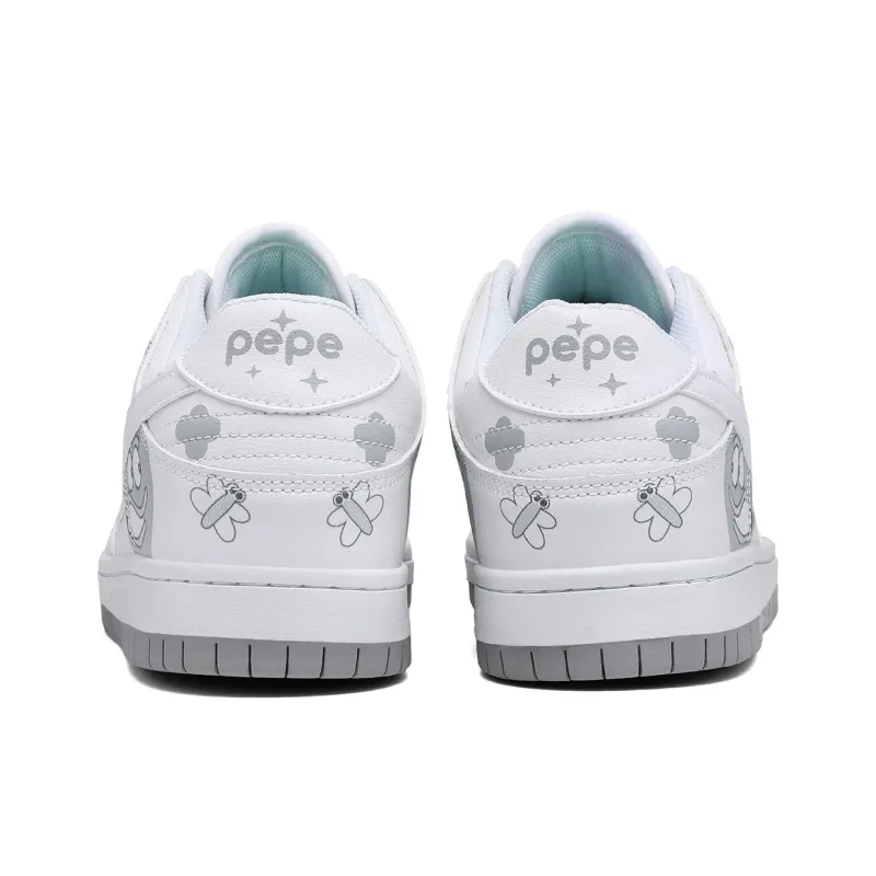 Pepe The Frog Anti-Slip And Wear-Resistant Height Increasing Low-Top Skateboard Shoes Unisex-19