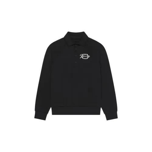 Givenchy Logo Embroidered Collared Sweatshirt