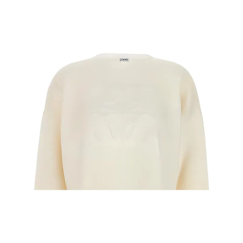 LOEWE Anagram Sweater In Wool White-3