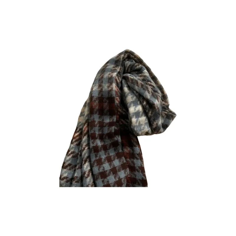 EEEENO Polyester Knit Scarves Unisex-8
