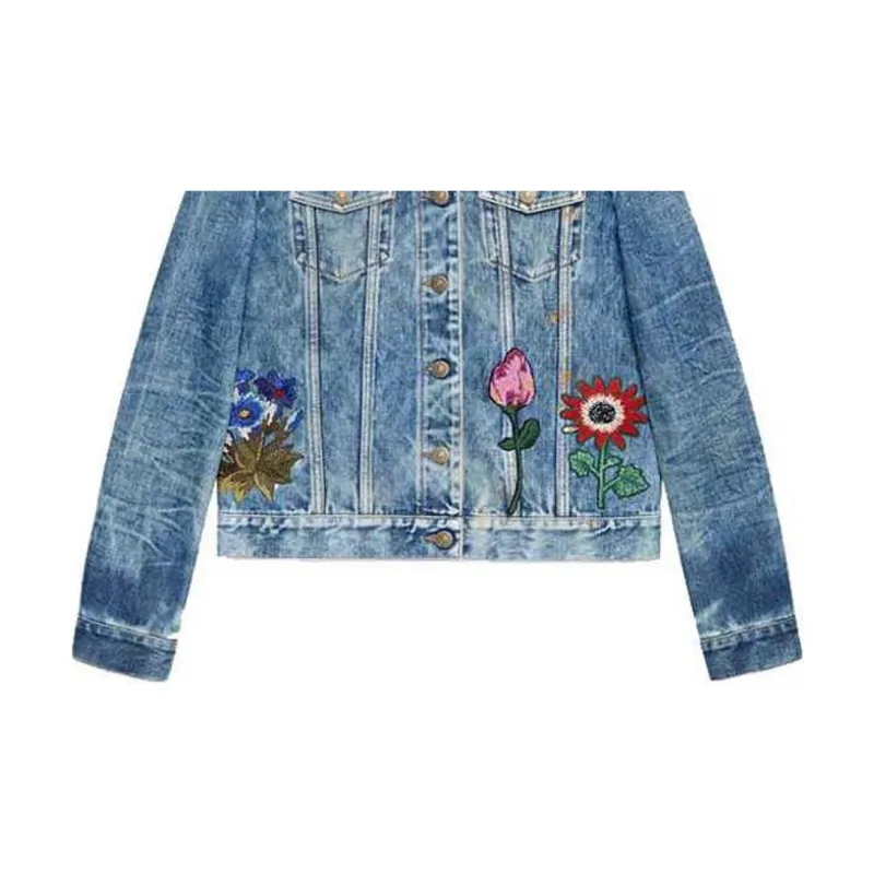 GUCCI Jackets Coats Unisex Blue-4