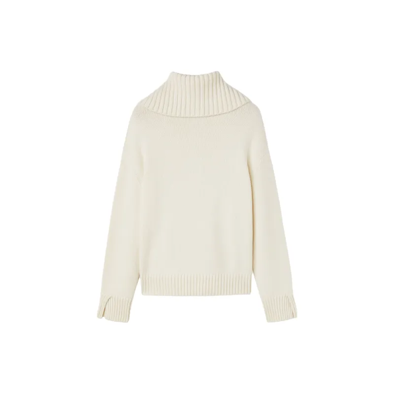 Loro Piana FW23 Sweater Women's Ecru-1