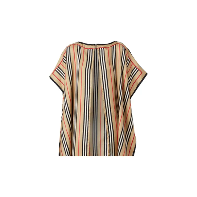 Burberry Jackets Women's Stripes Print-4