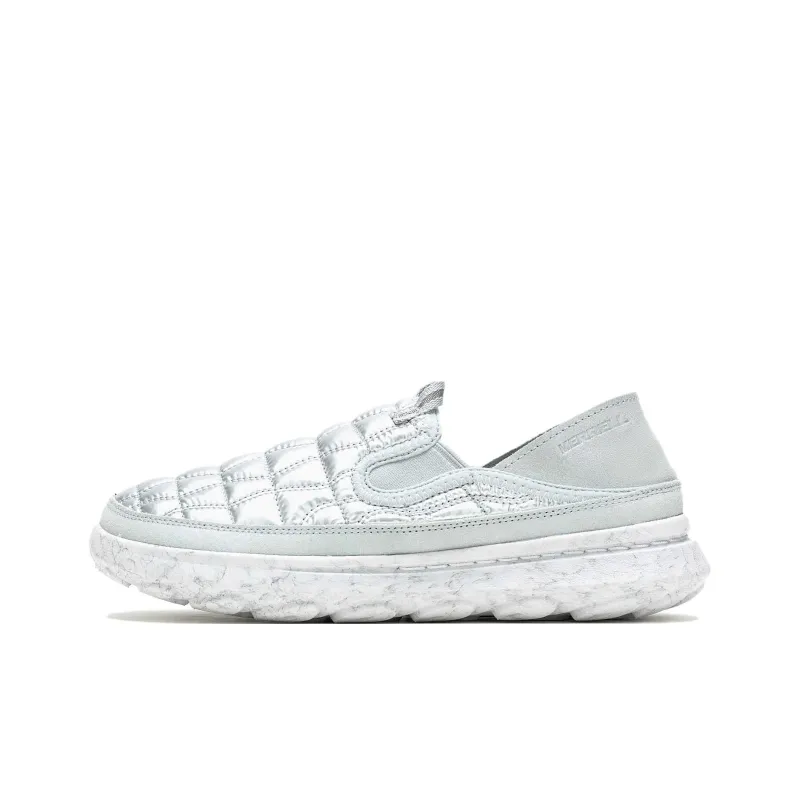 MERRELL Hut Moc 2 Anti-Slip Wear-Resistant Low-Top Casual Shoes Women's Silver-0