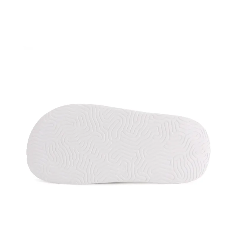 PEAK Tai Ji1.0 Slip Resistant Abrasion Resistant Slide Slippers Unisex White Black-5