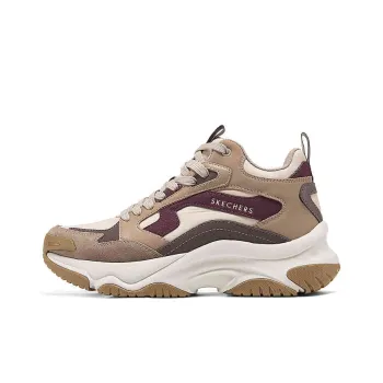 Skechers Anti Slip Wear Resistant High Top Chunky Sneakers Men's Brown