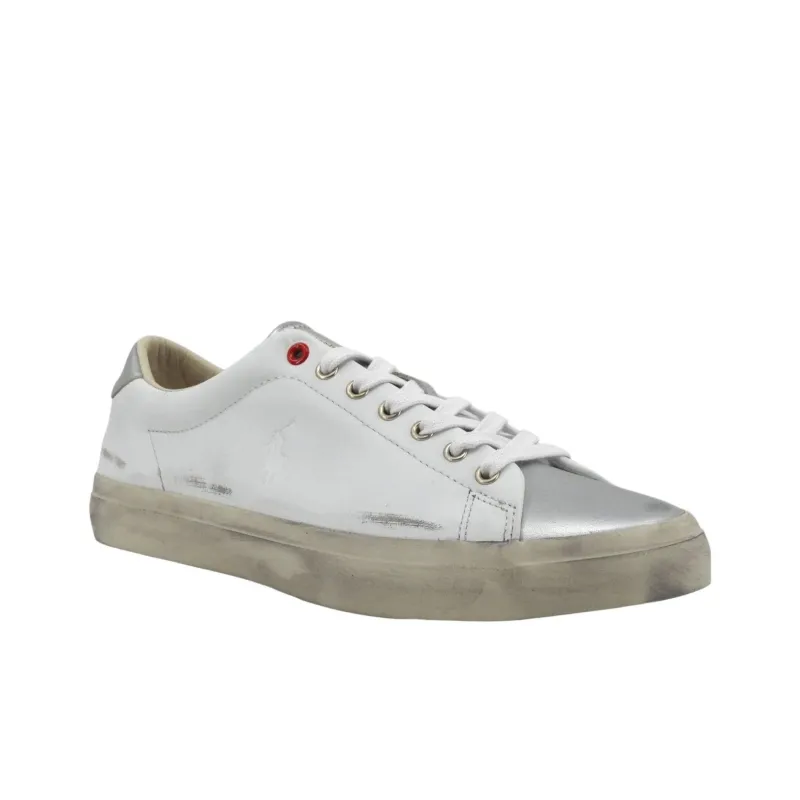 Polo Ralph Lauren Low Top Skateboard Shoes Men's White-3