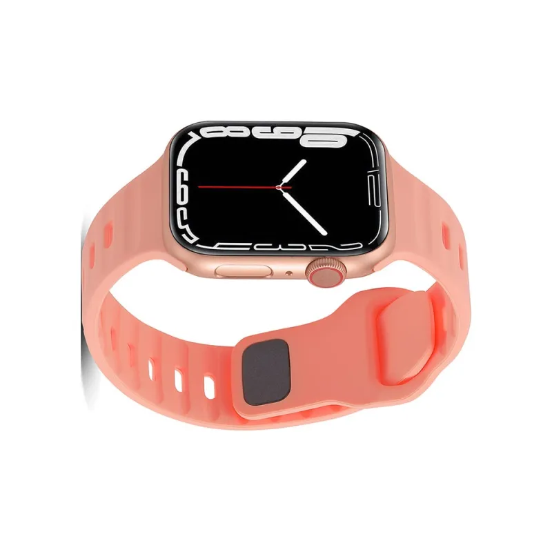 ZHENGGUANG Watch Band Apple Compatibility Silicone Material-22