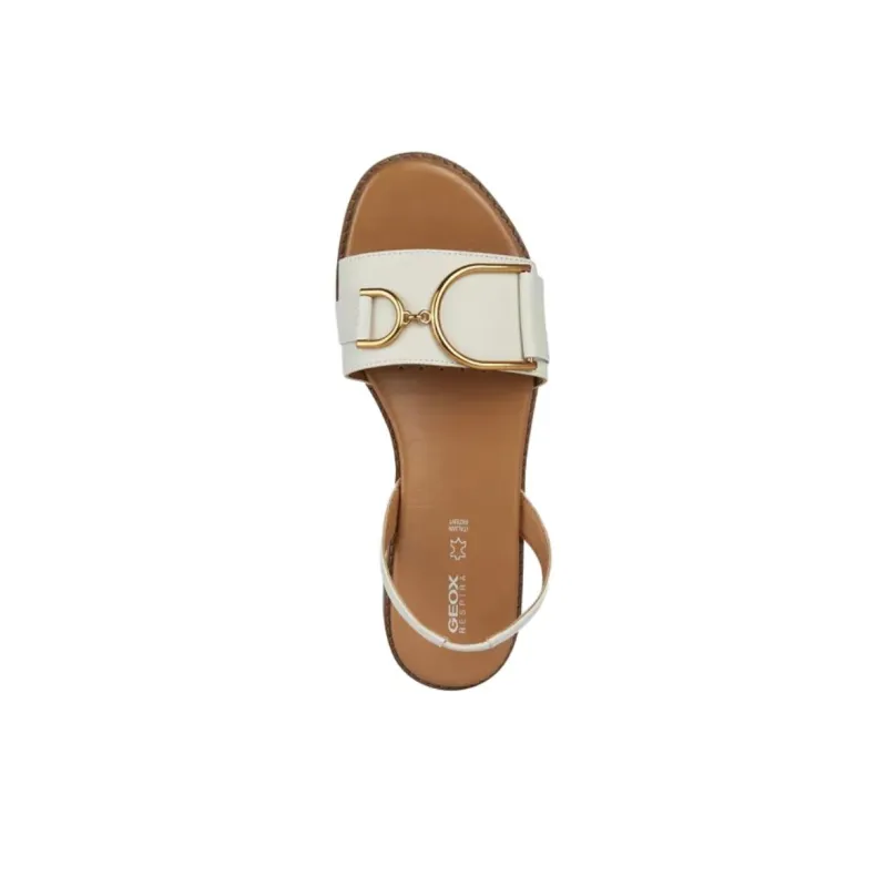 GEOX Naileen Strap Sandals Women's White-4