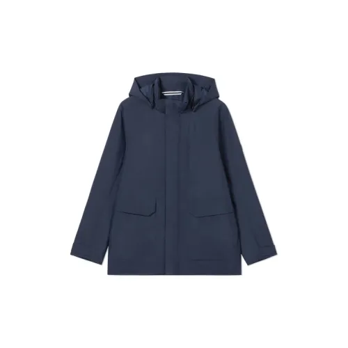 AIGLE GORE-TEX Puffer Jacket Men's Imperial Dark Blue