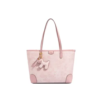 MISS GAIL Synthetic Leather Portable Underarm Shoulder Bag Tubas Women's Pink Gray