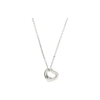 TIFFANY & CO. X Elsa Peretti Sterling Silver Open Heart Necklace