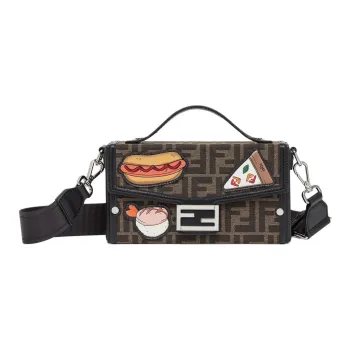 FENDI BaguetteTrunk Polystyrene Shoulder Bag, Crossbody Bag, Handbag Men's Multicolor