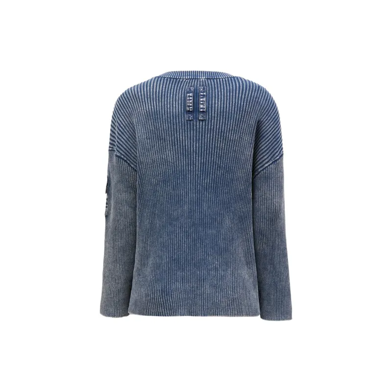 ONLY Knitwear Women's Off-White Denim Blue-1