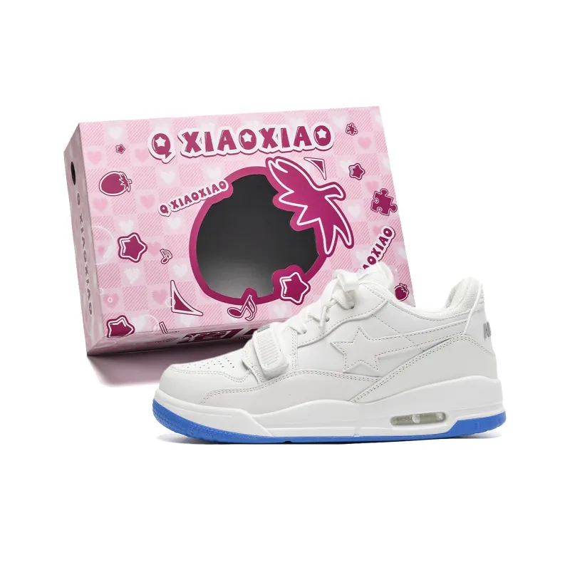 Circle Small Cushioning Coverage Wear-Resistant Lightweight Slip-Resistant Low-Top Skateboard Shoes Unisex-41